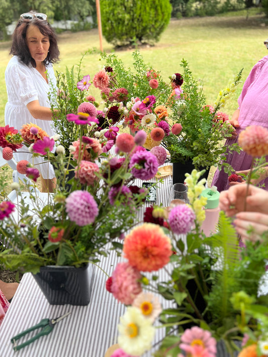 Hand Tied Bouquet Workshop 14th of April at Blair Athol Estate