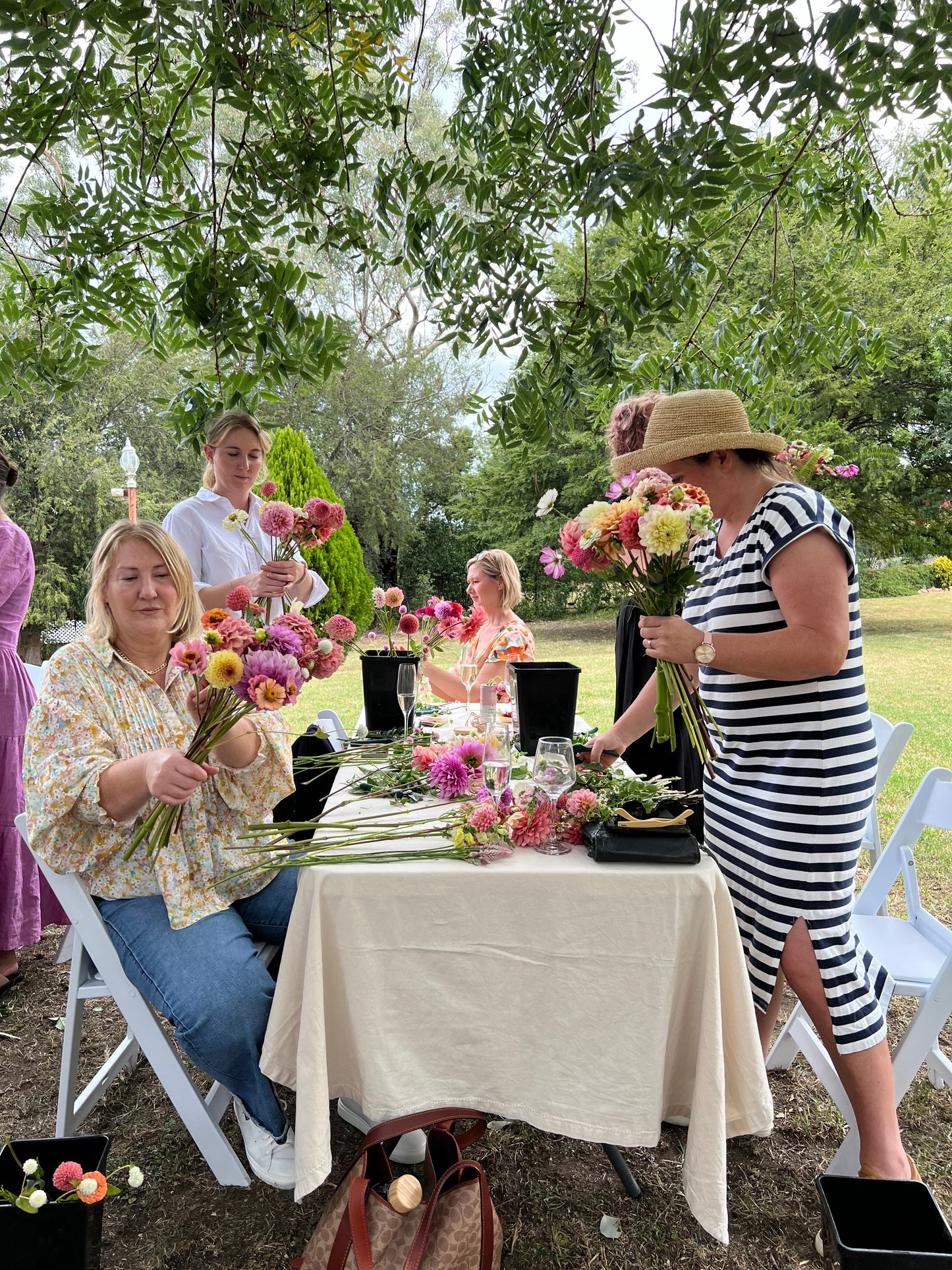 Hand Tied Bouquet Workshop 14th of April at Blair Athol Estate